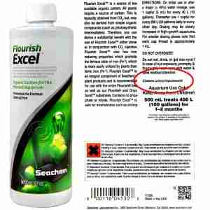Misconception of Liquid Carbon in Aquarium Products. Myths. Pros and Cons Seachem Flourish Excel